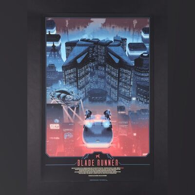 Lot #77 - BLADE RUNNER (1982) - Hand-Numbered Limited Edition Print by Matt Ferguson, 2018