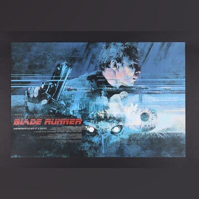 Lot #78 - BLADE RUNNER (1982) - Hand-Numbered Limited Edition Print by Hans Woody, 2022