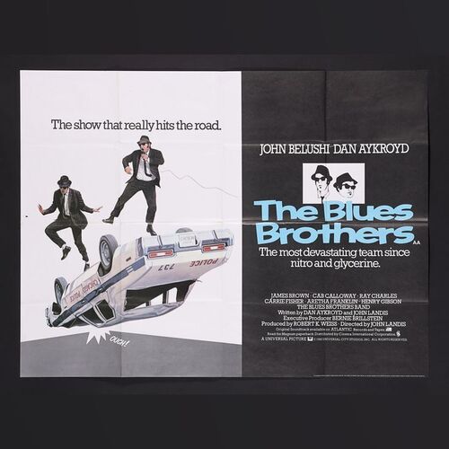 Lot #86 - THE BLUES BROTHERS (1980) - UK Quad, 1980
