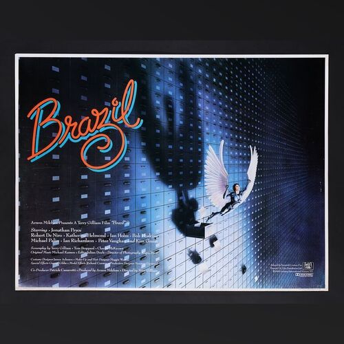 Lot #88 - BRAZIL (1985) - Two UK Quads - 'Bed' and 'Dream Cabinet' Style, 1985