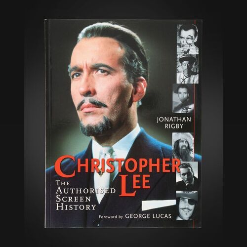 Lot #103 - CHRISTOPHER LEE - Christopher Lee and Jonathan Rigby Autographed Book