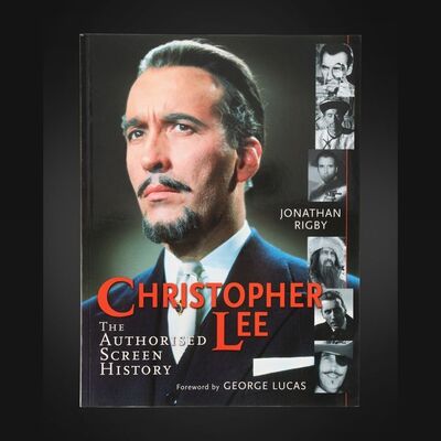 Lot #103 - CHRISTOPHER LEE - Christopher Lee and Jonathan Rigby Autographed Book