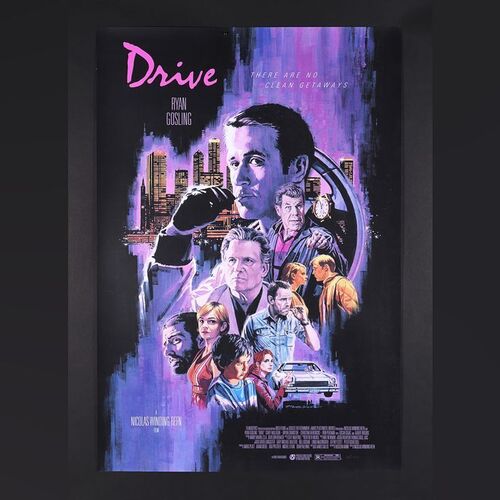 Lot #123 - DRIVE (2011) - Hand-Numbered Limited Edition Print by Paul Mann, 2021