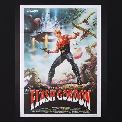 Lot #139 - FLASH GORDON (1980) - Italian Two-Fogli, 1980