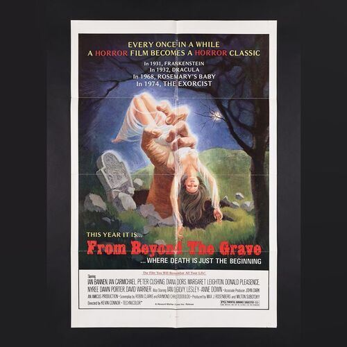 Lot #153 - FROM BEYOND THE GRAVE (1974) - US One-Sheet, UK Quad and Belgian Poster, c.1974