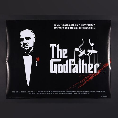 Lot #163 - THE GODFATHER (1972) - UK Quad "Park Circus" Poster, 2009