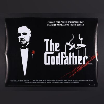 Lot #163 - THE GODFATHER (1972) - UK Quad "Park Circus" Poster, 2009