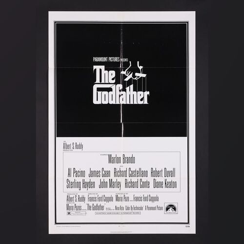 Lot #164 - THE GODFATHER (1972) - US One-Sheet, 1972