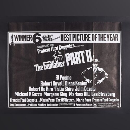 Lot #165 - THE GODFATHER PART II (1974) - UK Quad and Press Campaign Book, 1974
