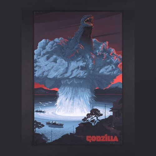 Lot #167 - GODZILLA (1954) - Dark Hall Mansion Archive: Signed and Hand-Numbered Limited Edition Print by Laurent Durieux, 2015