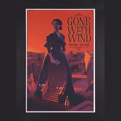 Lot #168 - GONE WITH THE WIND (1939) - Dark Hall Mansion Archive: Hand-Numbered Limited Edition Regular Print by Laurent Durieux, 2017