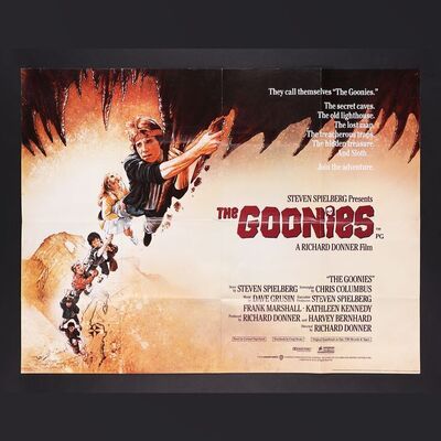 Lot #169 - THE GOONIES (1985) - UK Quad, 1985