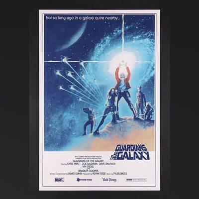 Lot #177 - GUARDIANS OF THE GALAXY (2014) - Signed and Hand-Numbered Limited Edition Artist Proof Print by Matt Ferguson, 2014
