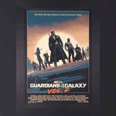 Lot #181 - GUARDIANS OF THE GALAXY VOL. 2 (2017) - Two Hand-Numbered Limited Edition Regular and Variant Prints by Matt Ferguson, 2019