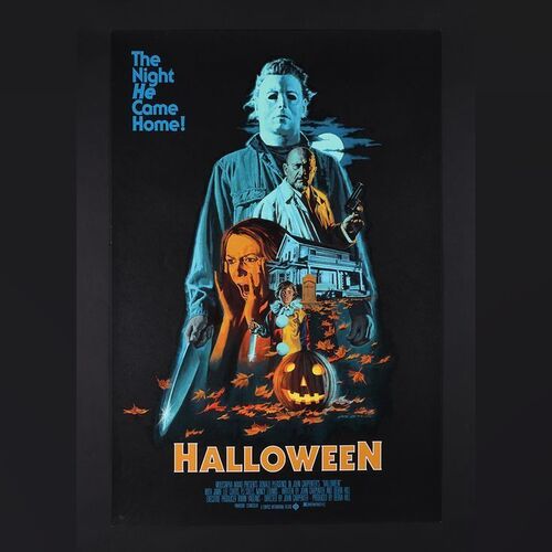Lot #185 - HALLOWEEN (1978) - Hand-Numbered Limited Edition Print by Paul Mann, 2017