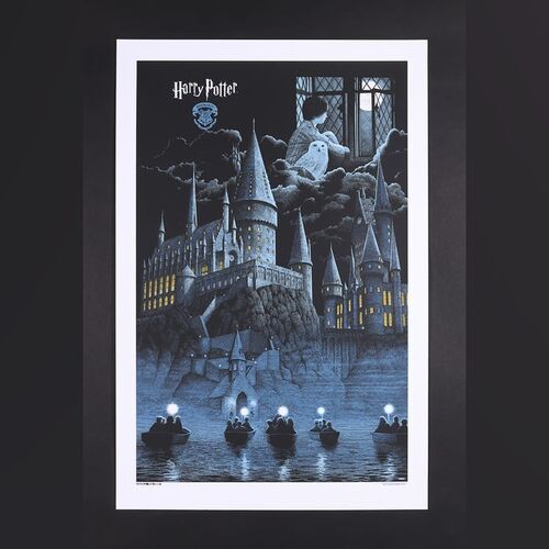 Lot #187 - HARRY POTTER AND THE SORCERER'S STONE (2001) - Dark Hall Mansion Archive: Hand-Numbered Limited Edition Regular Print by Gerhard, 2016