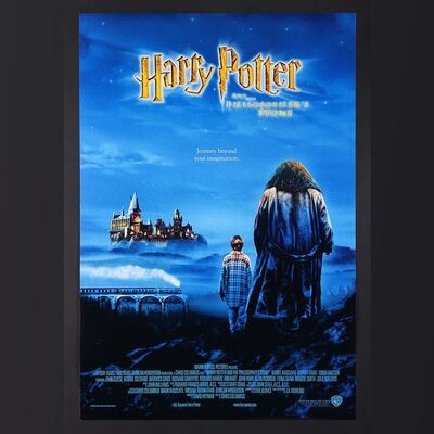 Lot #190 - HARRY POTTER AND THE PHILOSOPHER'S STONE (2001) - UK One-Sheet - Advance, 2001