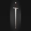 Lot #202 - HIGHLANDER (1986) - Christopher Lambert Autographed and Inscribed Replica 'MacLeod' Sword