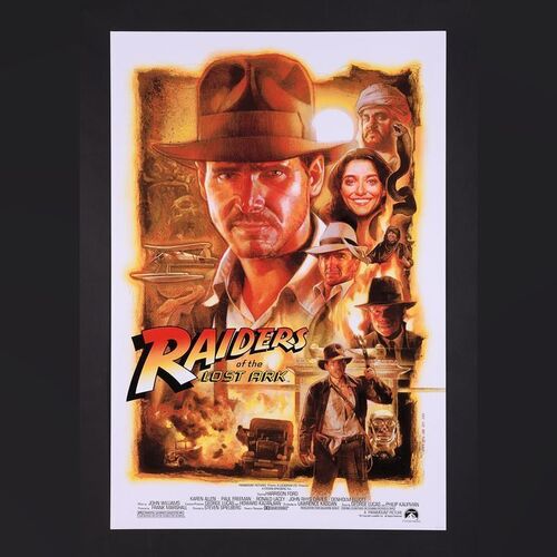 Lot #210 - INDIANA JONES: RAIDERS OF THE LOST ARK (1981) - Hand-Numbered Limited Edition Print by Nick Runge, 2022