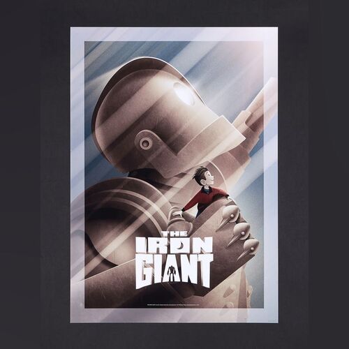 Lot #223 - THE IRON GIANT (1999) - Dark Hall Mansion Archive: Hand-Annotated Proof Print by Brad Bird, 2015