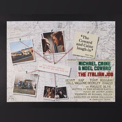 Lot #230 - THE ITALIAN JOB (1969) - UK Quad, 1969