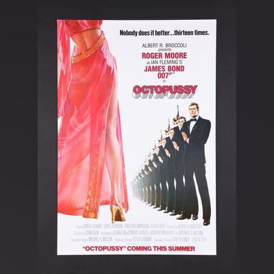 Lot #269 - JAMES BOND: OCTOPUSSY (1983) - Two British One-Sheets, 1983