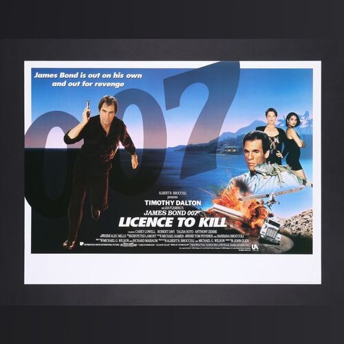Lot #287 - JAMES BOND: LICENCE TO KILL (1989) - Two UK Quads, 1989