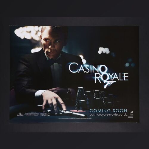 Lot #290 - JAMES BOND: CASINO ROYALE (2006) - Two UK Teaser Quads, 2006