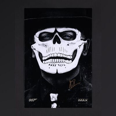 Lot #296 - JAMES BOND: SPECTRE (2015) - Daniel Craig Autographed Mini IMAX Poster, 2015