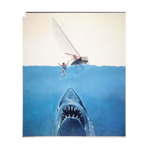 Lot #312 - JAWS 2 (1978) - Soundtrack Poster Artwork Transparency, 1978