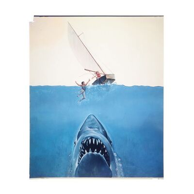 Lot #312 - JAWS 2 (1978) - Soundtrack Poster Artwork Transparency, 1978