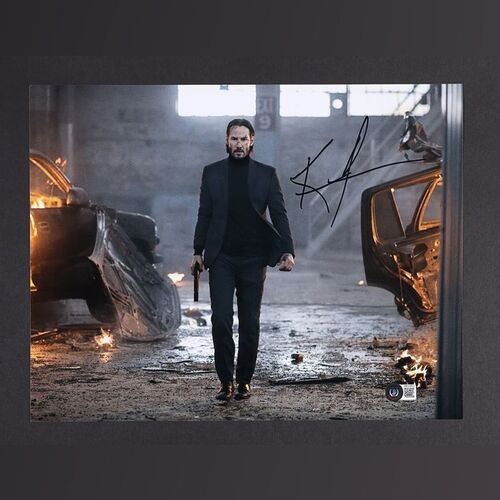 Lot #322 - JOHN WICK (2014) - Keanu Reeves Autographed Photograph