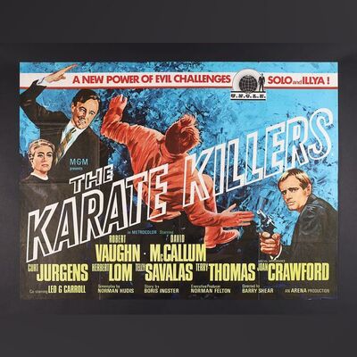 Lot #331 - THE KARATE KILLERS (1967) - UK Quad, 1967