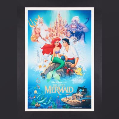 Lot #345 - THE LITTLE MERMAID (1989) - Two US One-Sheets and UK Quad, 1989 and 1998