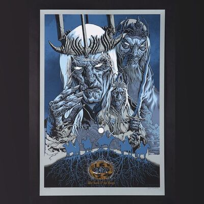 Lot #354 - THE LORD OF THE RINGS TRILOGY (2001 - 2003) - Signed and Hand-Numbered Limited Edition Print by Mike Sutfin, 2013