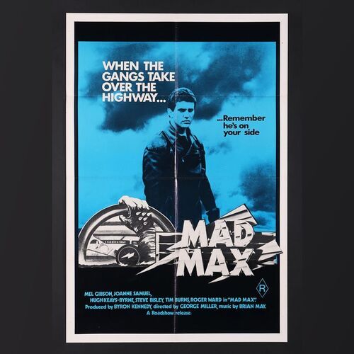 Lot #358 - MAD MAX (1979) - Australian One-Sheet, 1981