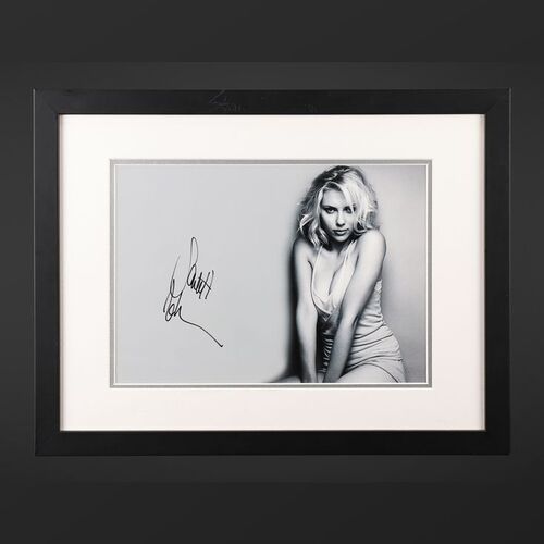 Lot #365 - MARVEL UNIVERSE - Scarlett Johansson Autographed Publicity Headshot
