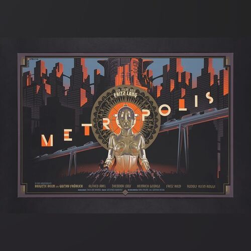 Lot #366 - METROPOLIS (1927) - Dark Hall Mansion Archive: Hand-Numbered Limited Edition Regular Print by Laurent Durieux, 2013