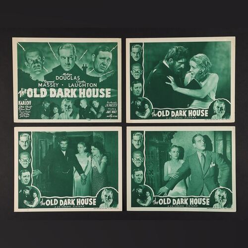Lot #377 - THE OLD DARK HOUSE (1932) - Set of Eight US Lobby Cards, 1939