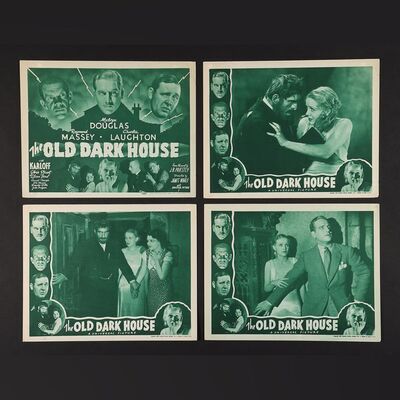 Lot #377 - THE OLD DARK HOUSE (1932) - Set of Eight US Lobby Cards, 1939