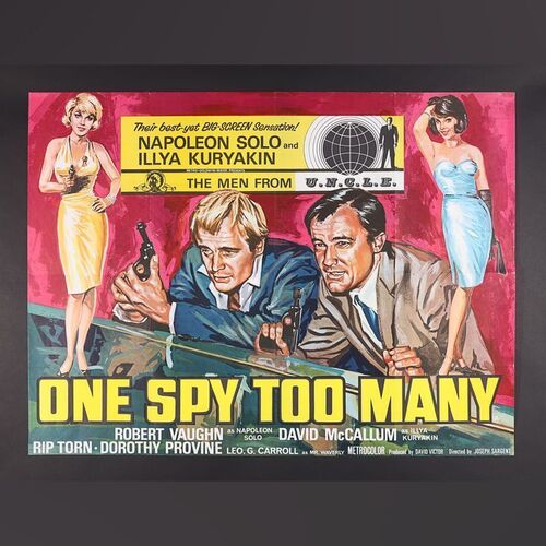 Lot #380 - ONE SPY TOO MANY (1966) - UK Quad, 1966