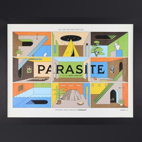 Lot #381 - PARASITE (2019) - UK Quad - La Boca, 2020