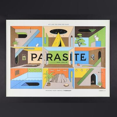 Lot #381 - PARASITE (2019) - UK Quad - La Boca, 2020