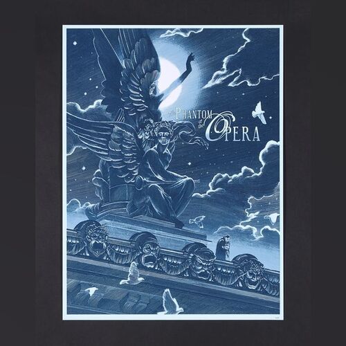Lot #387 - THE PHANTOM OF THE OPERA (1925) - Dark Hall Mansion Archive: Two Hand-Numbered Limited Edition Regular and Variant Prints by Nicolas Delort, 2016
