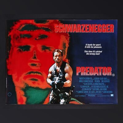 Lot #394 - PREDATOR (1987) - UK Quad, 1987