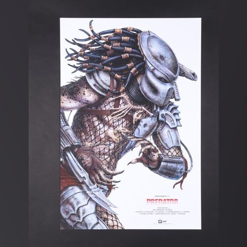 Lot #395 - PREDATOR (1987) - Two Hand-Numbered Limited Edition Regular and Variant Prints by N.C. Winters, 2017
