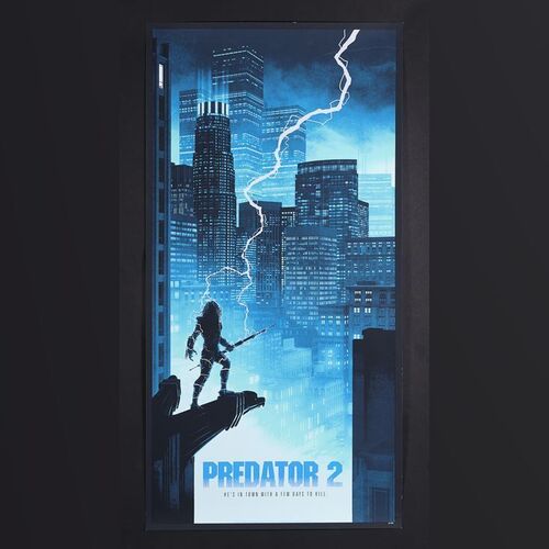 Lot #396 - PREDATOR 2 (1990) - Hand-Numbered Variant Edition Print by Matt Ferguson, 2018