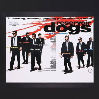 Lot #407 - RESERVOIR DOGS (1992) - UK Quad, 1992