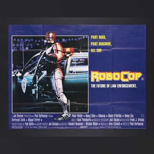 Lot #409 - ROBOCOP (1987) - UK Quad, 1987