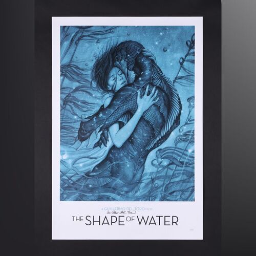 Lot #424 - THE SHAPE OF WATER (2017) - Guillermo del Toro Autographed Heavy Stock One-Sheet Poster, 2017
